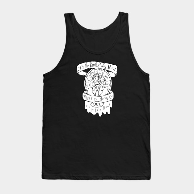 Radiohead - 2 + 2 = 5 - Illustrated Lyrics Tank Top by bangart